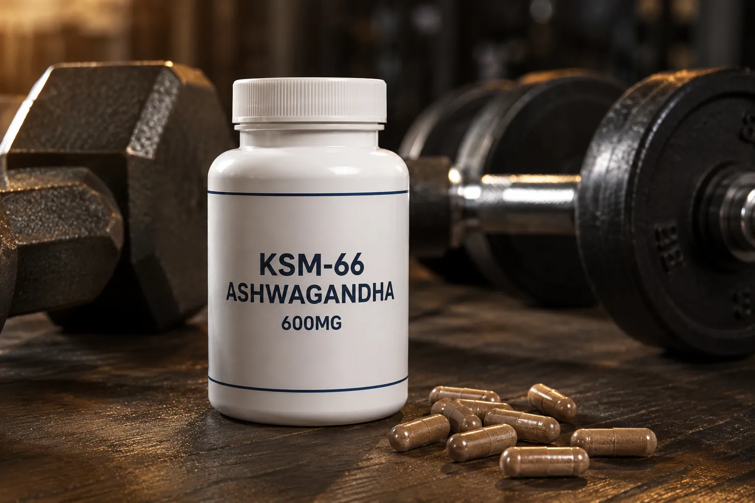 ashwagandha KSM-66 capsules musculation récupération verdict 2026