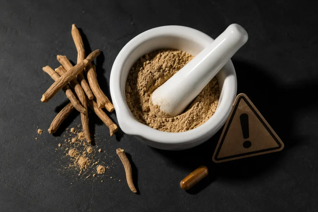 ashwagandha effets secondaires sportifs musculation