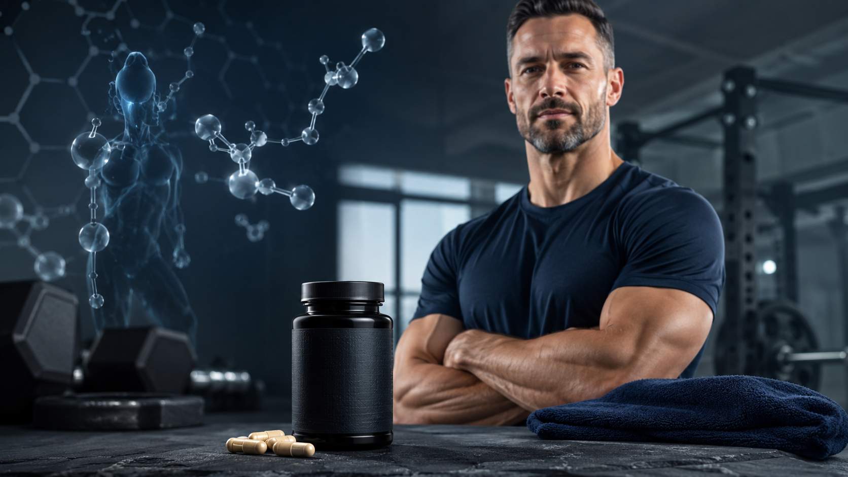 Bore et testostérone chez l'homme sportif en salle de musculation