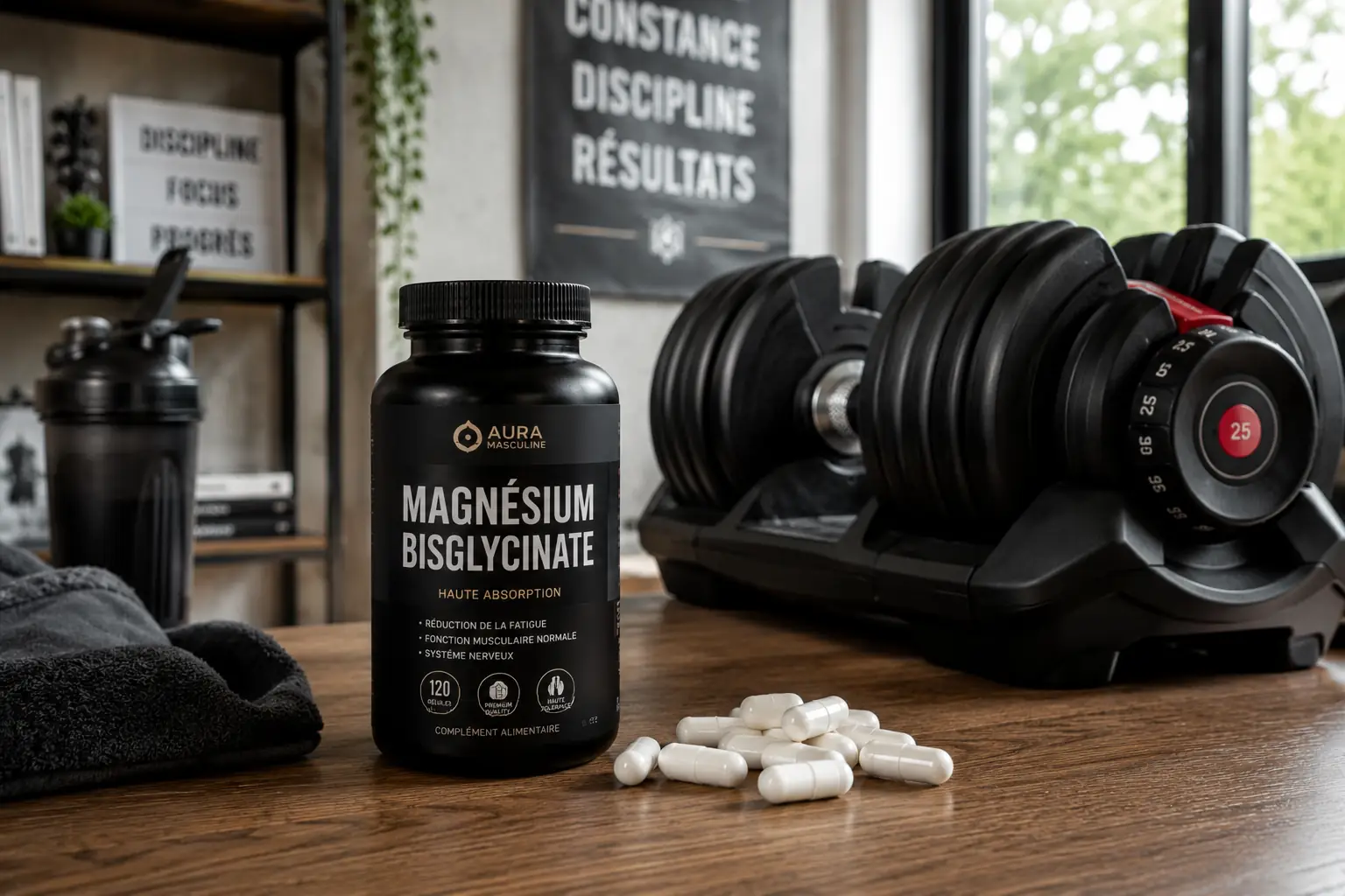 magnésium bisglycinate musculation maison