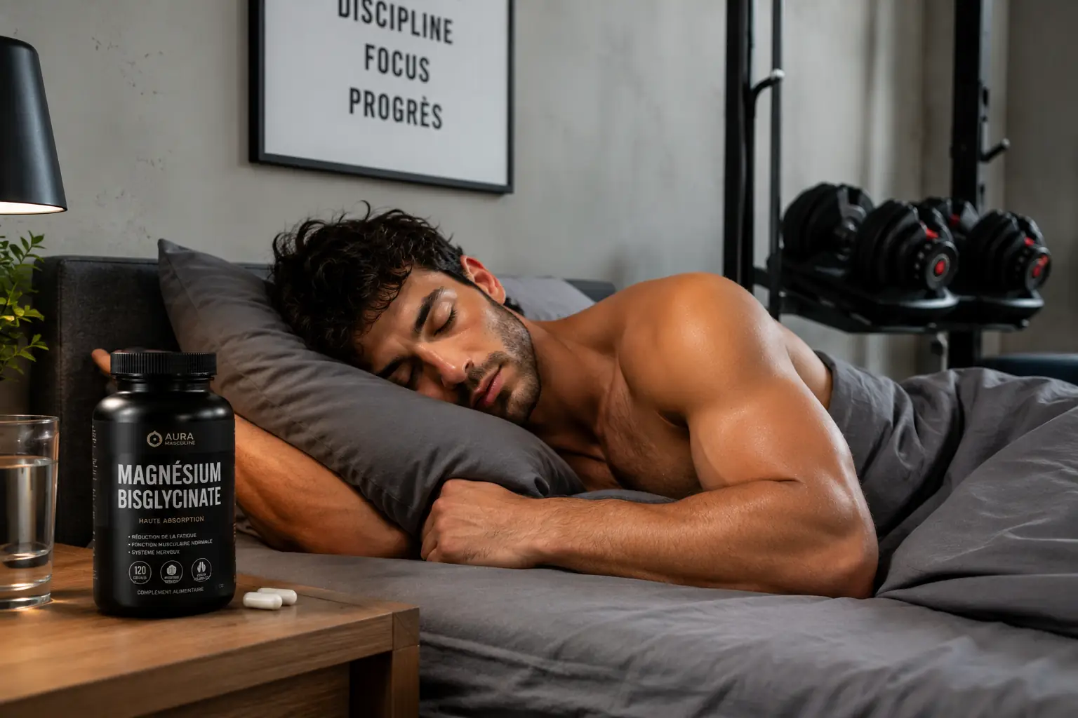 Un sommeil de qualité reste l'un des piliers majeurs de la récupération musculaire après un entraînement avec haltères.